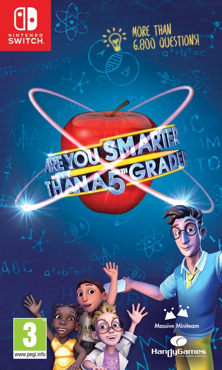 Produktbild HandyGames Are You Smarter Than A 5th Grader? (Switch, Switch Lite, Switch OLED)