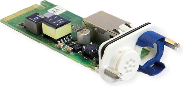 Actual product image Mobotix S74 RJ45 network plug-in board with 12/24 VDC power supply (Network Video Recorder (NVR))