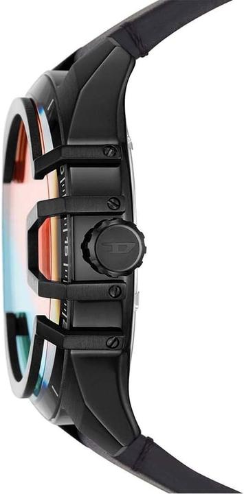 Immagine prodotto Diesel Orologio analogo con cinturino in pelle e datario, resistente all'acqua (Orologio da polso analogico, 46 mm)