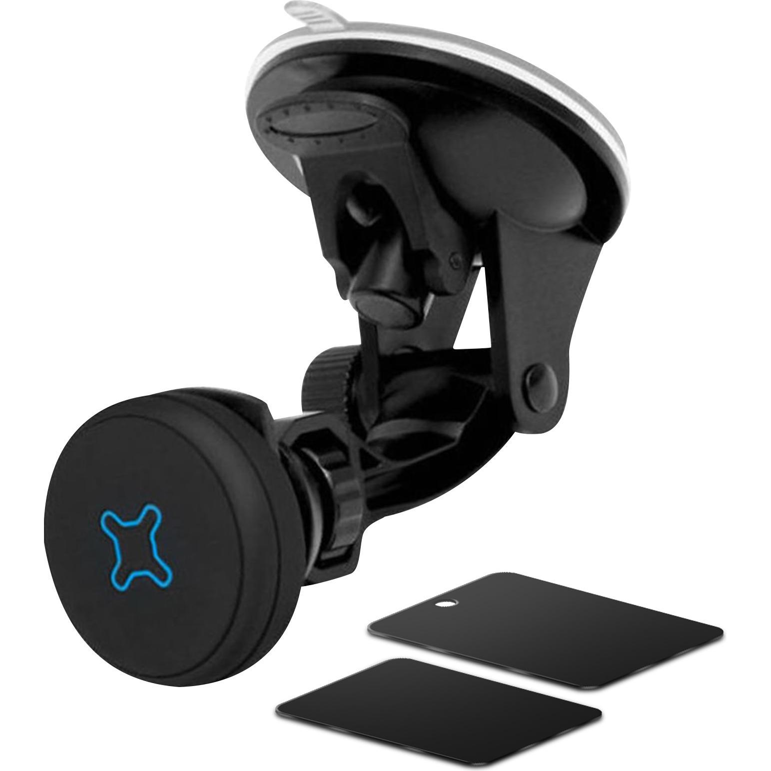 Mobilis U.FIX Universal Car Nav. Kit, Supporto per smartphone, Nero