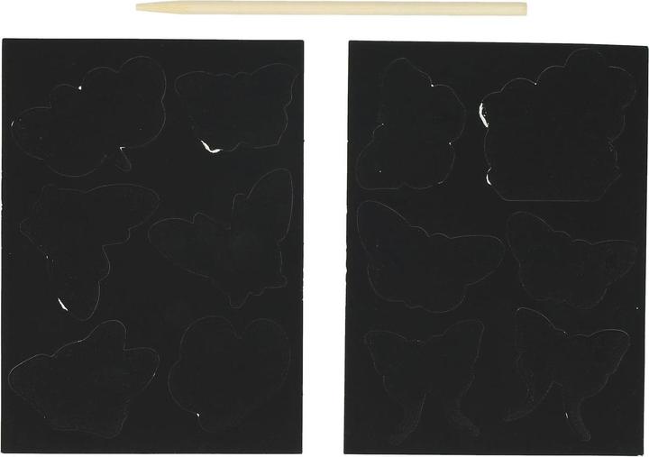 Produktbild Kratzaufkleber, die im Dunkeln leuchten