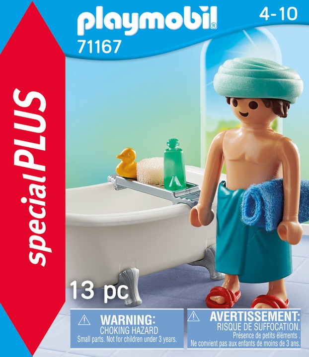 Produktbild Playmobil Mann in der Badewanne (71167, Playmobil Special Plus)