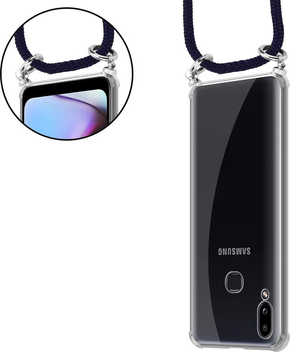 Produktbild Cadorabo TPU Handy Kette SILBER Cover
