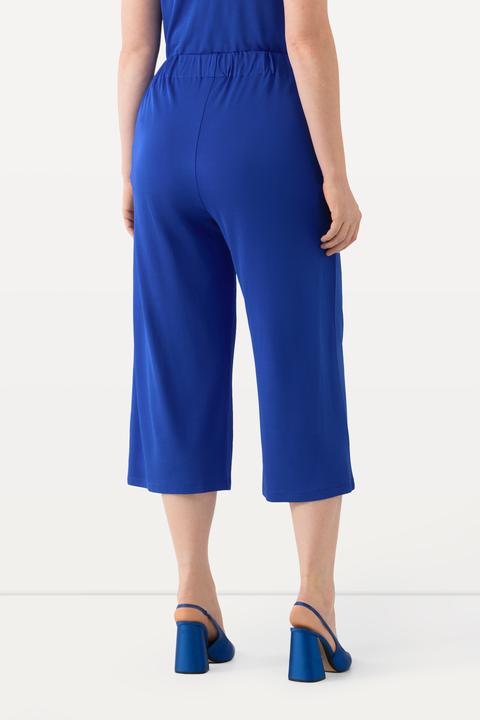 Produktbild Ulla Popken Slinky-Culotte, wadenlang, weites Bein, Elastikbund (42, 44)