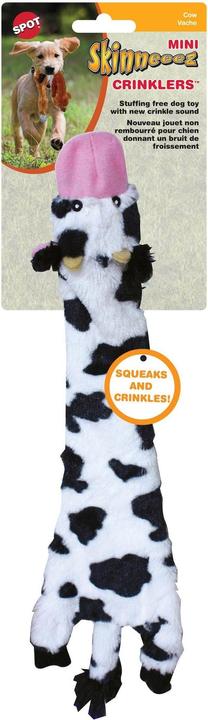 Immagine prodotto Skinneeeze Giocattolo per cani in peluche Mucca, S (Cane di peluche)