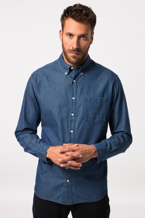 Produktbild JP1880 JP AWARE Hemd, Langarm, Buttondown-Kragen, GOTS zertifizierte Biobaumwolle (XL)