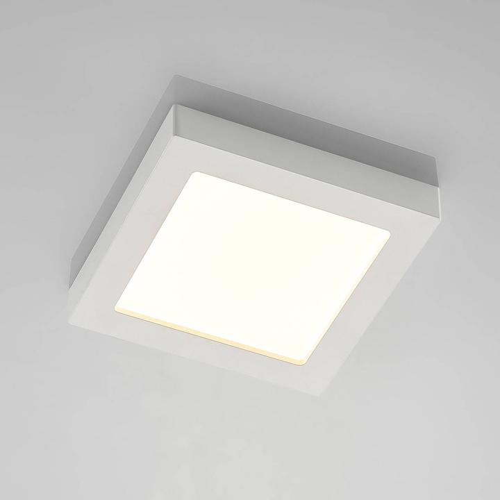 Image du produit Prios Alette LED plafonnier, blanc, 22,7 cm 24W (2656 lm)