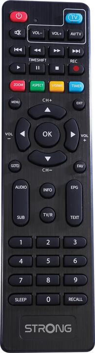 Immagine prodotto Strong - Ricevitore HDMI/Decoder DVB-T2 - SRT84 - Funzione registratore - Compatibile con HEVC265 e Dolby