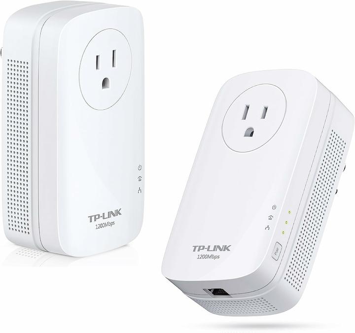 Actual product image TP-Link AV1300 Gigabit Passthrough Powerline Starter Kit (1200 Mbit/s)