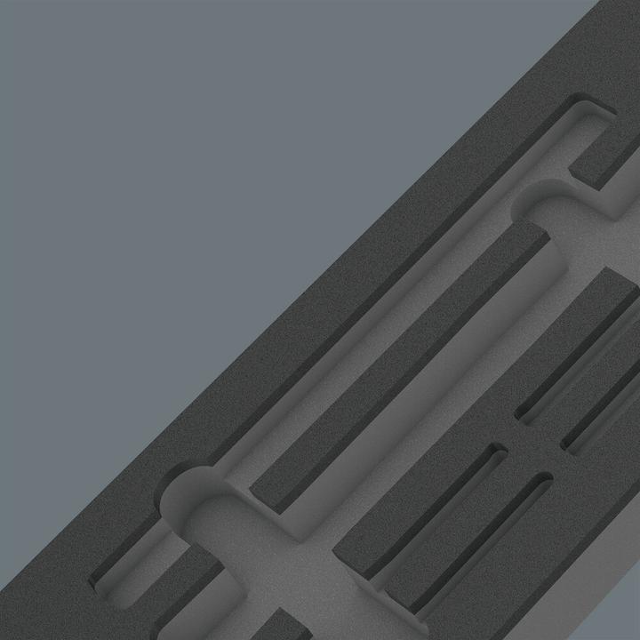 Actual product image Wera 9882 Foam insert hammer set 1