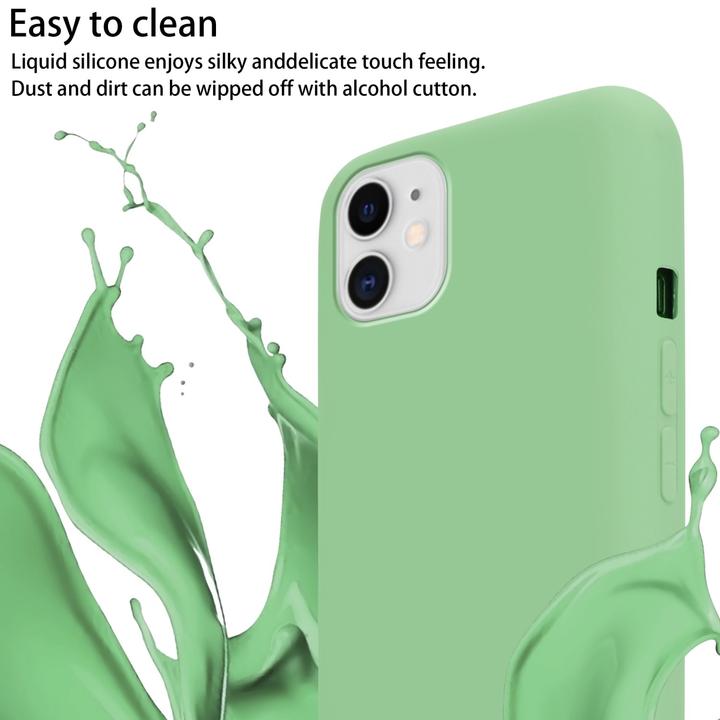 Actual product image Cadorabo TPU Cover Mobile Phone Chain Liquid (Apple iPhone 11)