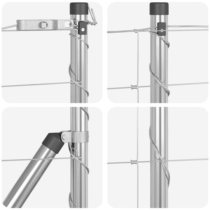 Produktbild vidaXL Outdoor-Zaunpfosten