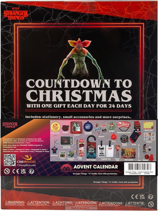 Actual product image Cinereplicas Stranger Things - Advent Calendar
