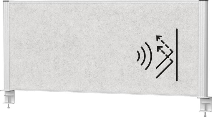 Immagine prodotto Maul MAULconnecto 120x50cm divisorio acustico per scrivania h.gr/si