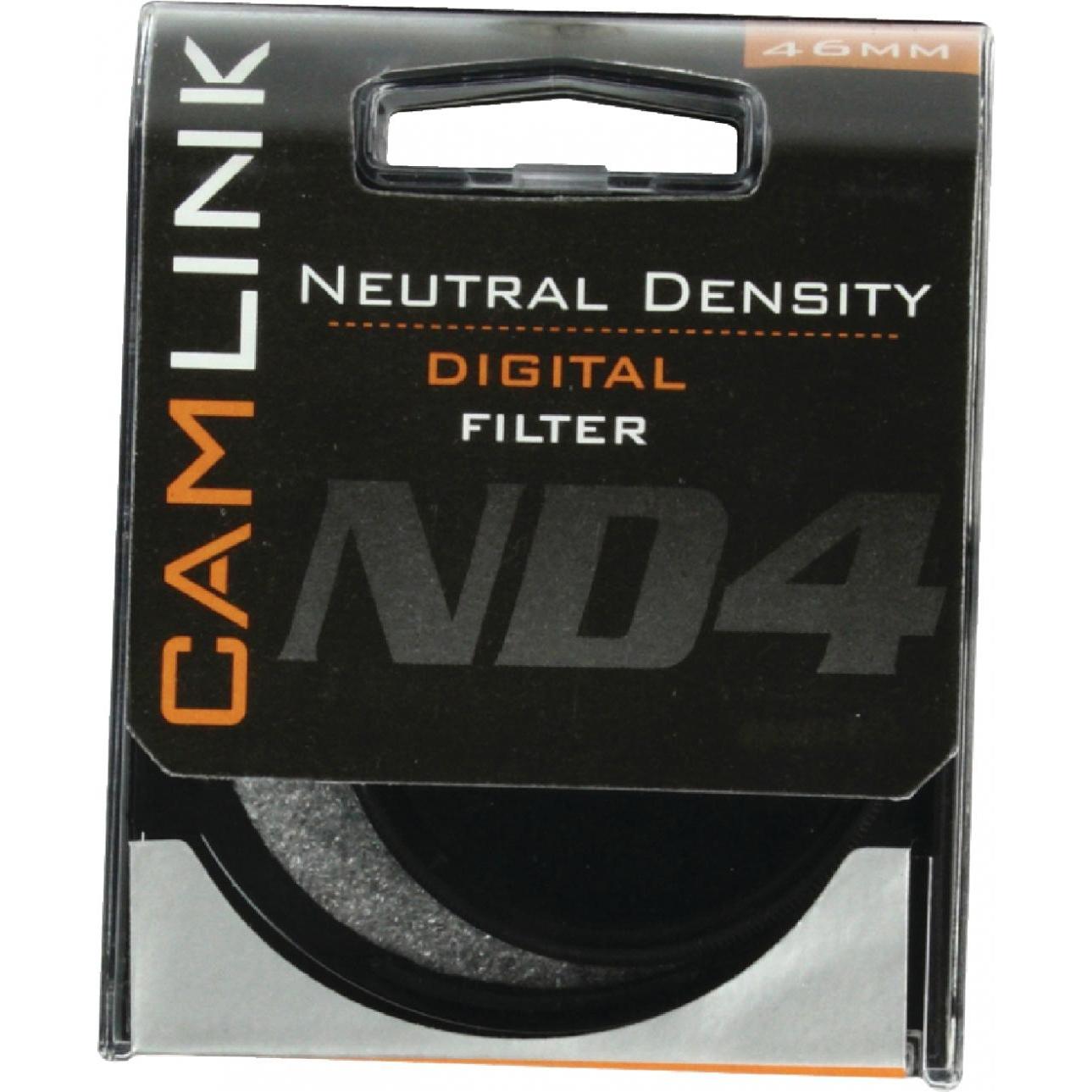 Thumbnail - Camlink CL-46ND4 ND4 Filter 46 mm (46 mm, ND- / Graufilter, 46 mm), Objektivfilter, Schwarz