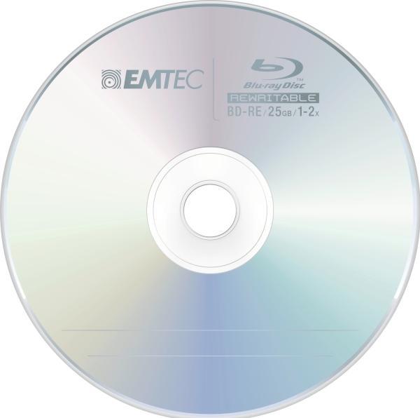 Image du produit Emtec BD-RE 25GB 2x (1x)