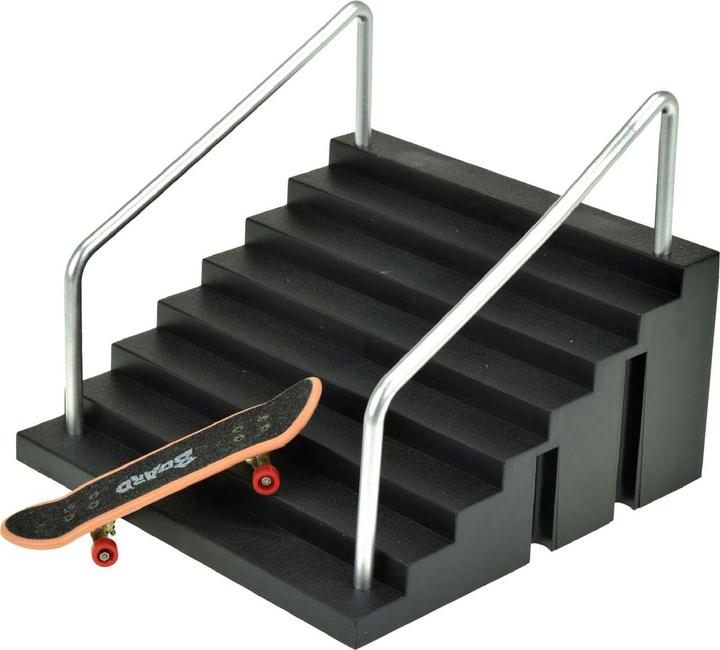 Actual product image Toi-Toys Skate Finger Skateboard Stairs