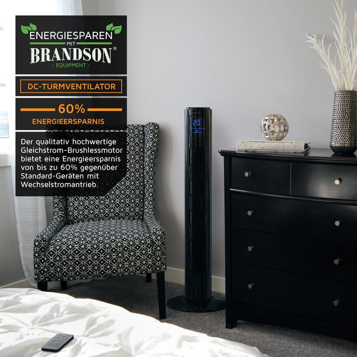 Actual product image Brandson Tower fan (50 dB)