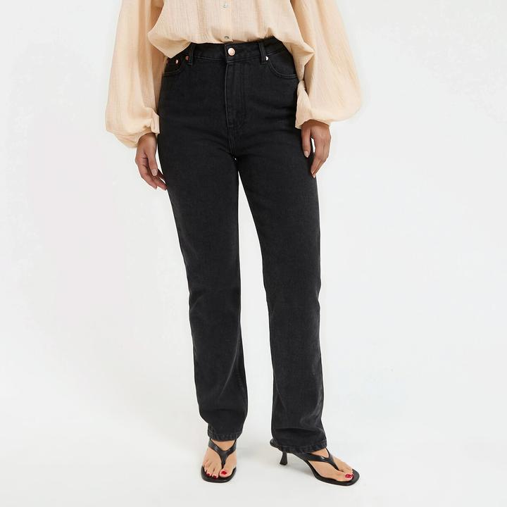 Actual product image La Redoute Collections High-waist jeans (48)