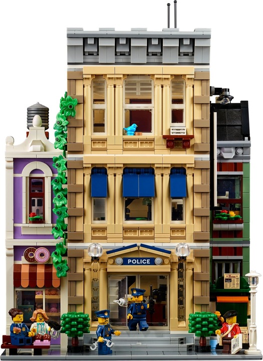 Image du produit LEGO Le Commissariat de police (10278, LEGO Creator Expert, LEGO difficiles à trouver)