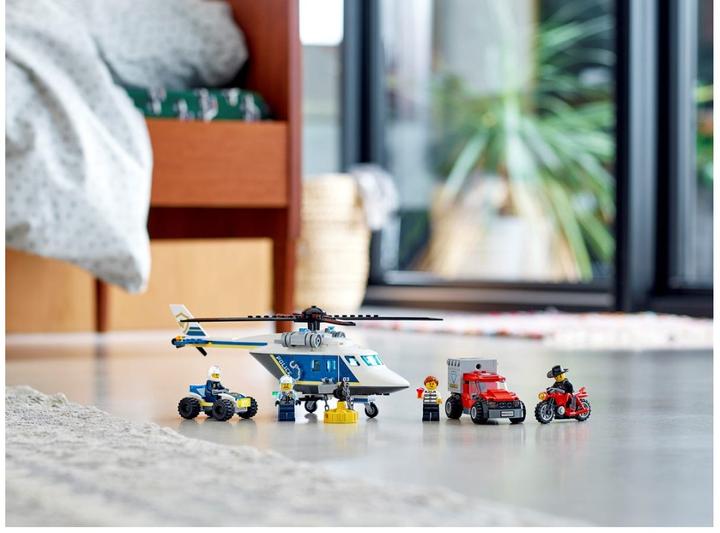 Productafbeelding LEGO Achtervolging met de politiehelikopter (60243, LEGO Stad)