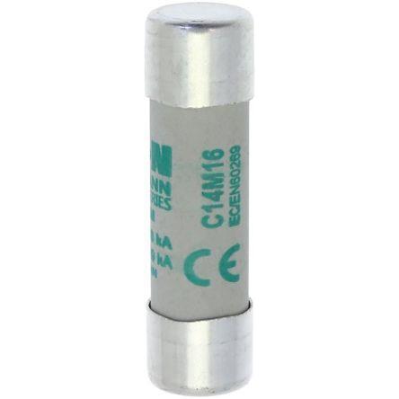 Thumbnail - 10x Bussmann, Sicherung, CYLINDRICAL FUSE 14 x 51 16A AM 690V AC (Feinsicherung, 16 A)