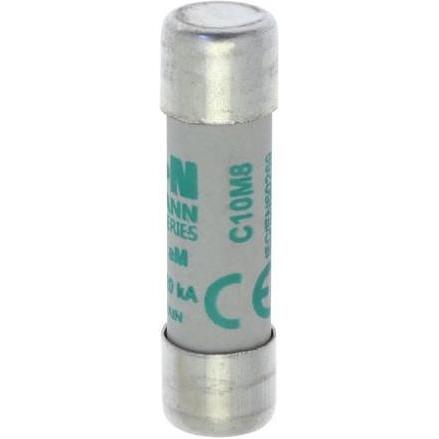 Thumbnail - 10x Bussmann, Sicherung, CYLINDRICAL FUSE 10 x 38 8A AM 500V AC (Feinsicherung, 8 A)