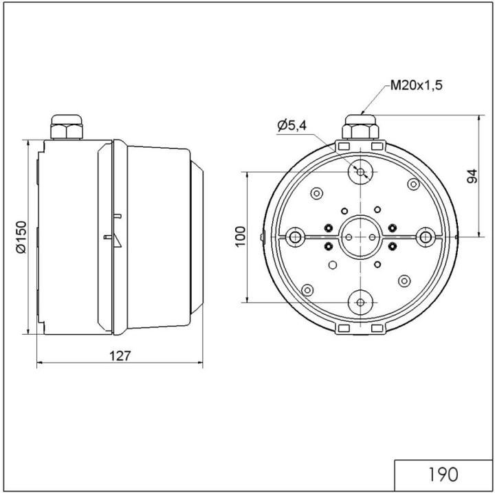 Produktbild Werma Grey 32 Tone Sounder 24V