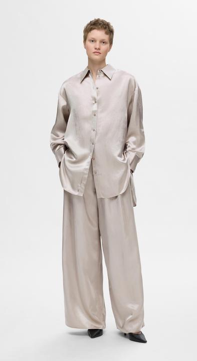 Produktbild Selected Femme Langarm Satinbluse (40)