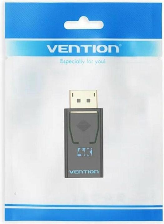 Actual product image Vention DisplayPort Male to HDMI Female Adapter Black (HDMI, DP, 4.01 cm)