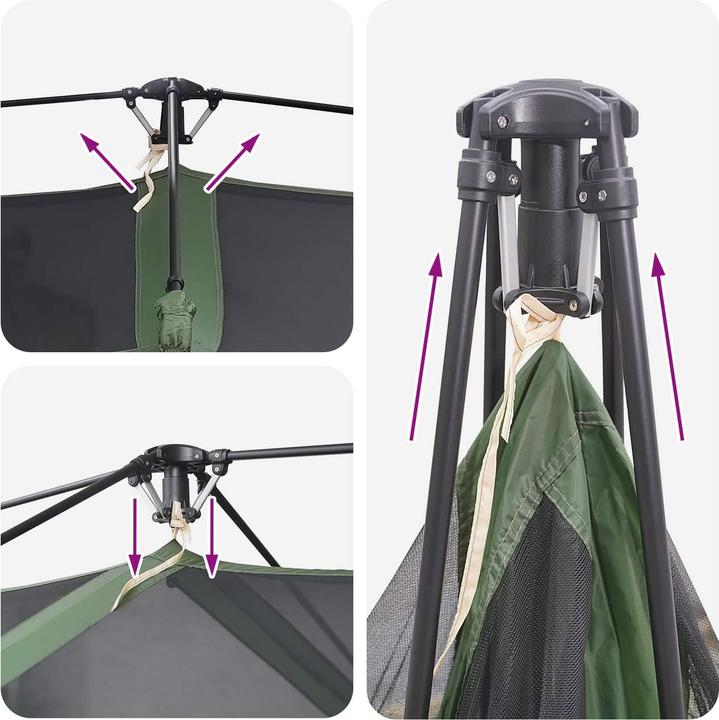 Produktbild vidaXL Modernes Zelt (15.60 kg)