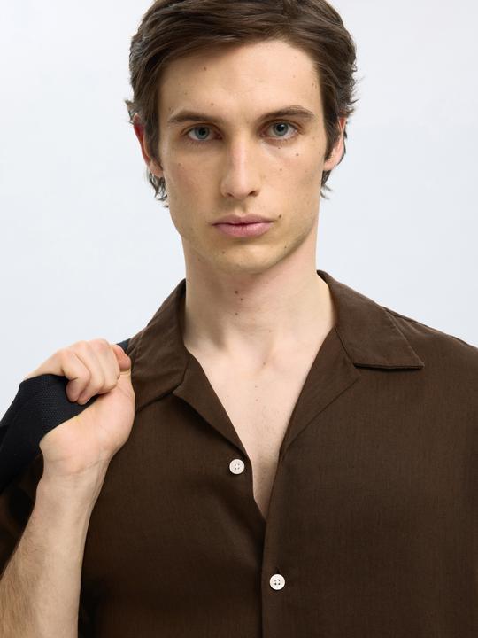 Image du produit Selected Chemise à manches courtes imprimée (M)