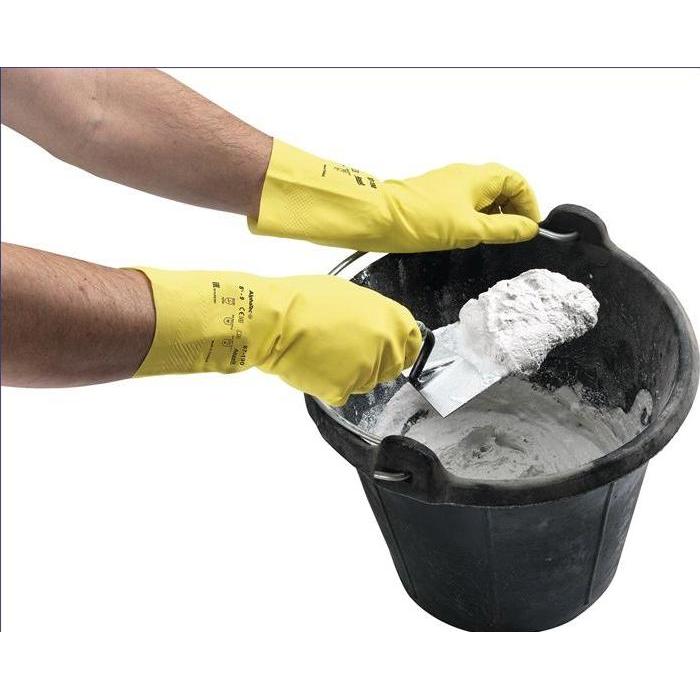 Ansell, Guanti di sicurezza, Gant de protection chimique AlphaTec 87-190 taille 8,5-9 jaune Catégorie I catégorie I (8.5, 9)