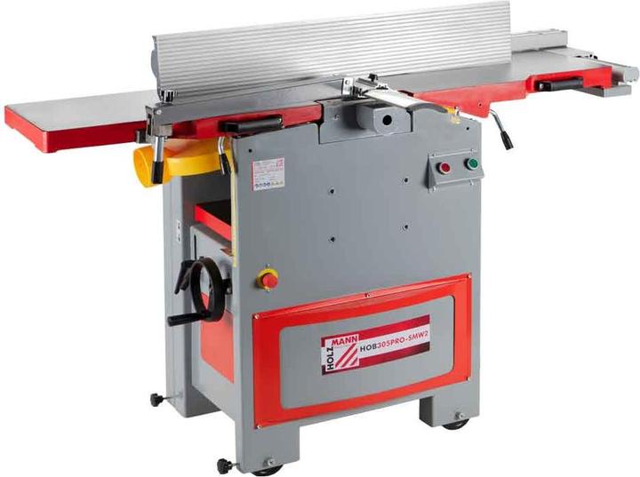 Actual product image Holzmann combined planer and thicknesser with spiral cutter head