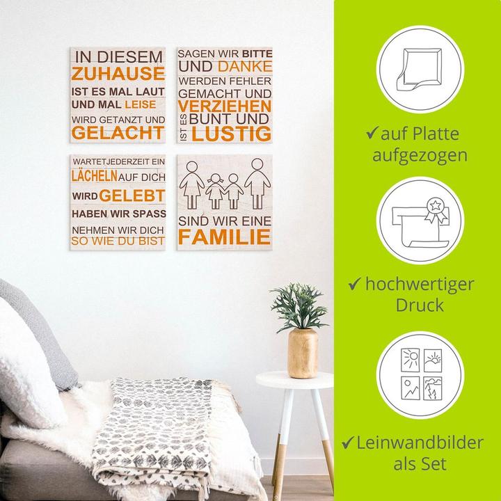 Image du produit Artland Dans cette maison - beige J5PO (40x40 cm)