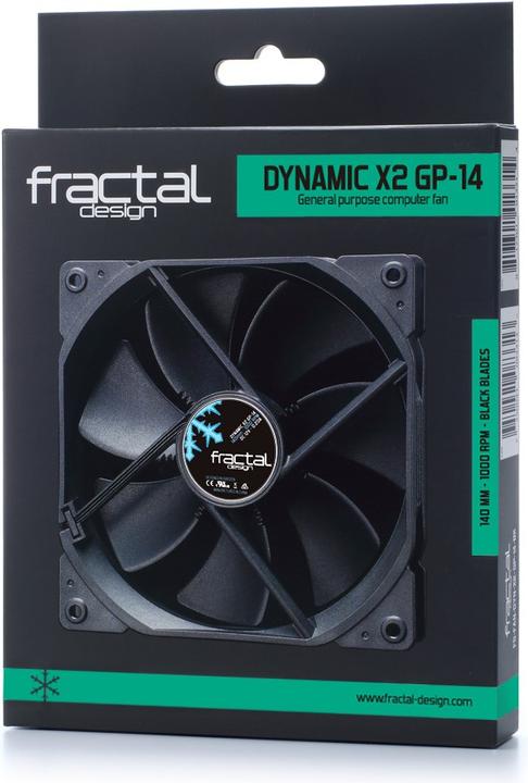 Produktbild Fractal Dynamic X2 GP-14 (140 mm, 1x)