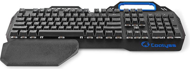 Produktbild Nedis Mechanische Gaming-Tastatur GKBD400BKUS - US International (US, Kabelgebunden)