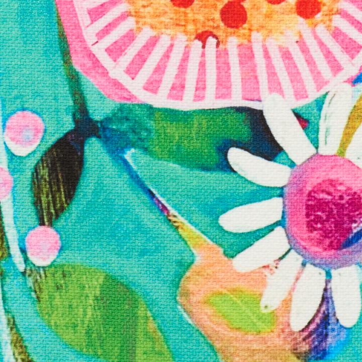 Immagine prodotto Globaltex Polyester-Stoff "Stevan Verde", 140 cm breit, Meterware