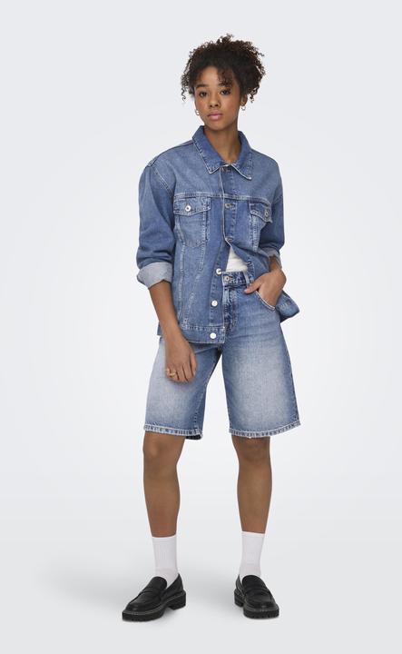 Produktbild Only Onlmate Reg Baggy Long Shorts Dnm Noos (L)