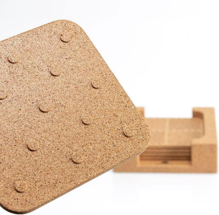 Actual product image Montado Coaster set "Laser" (6x)