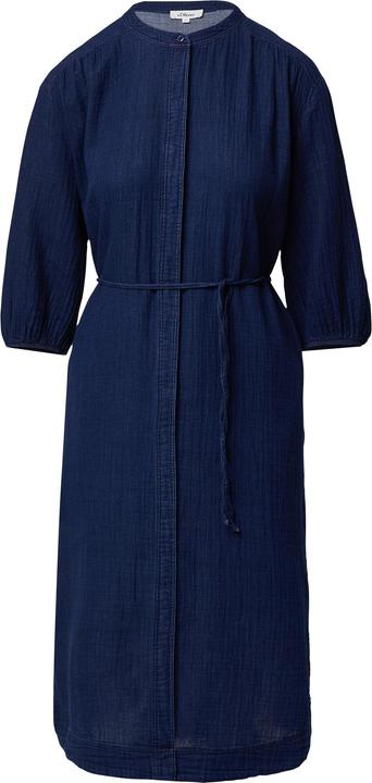 Image du produit s.Oliver Kleid Indigo dyed Midikleid mit Eingrifftaschen (32)