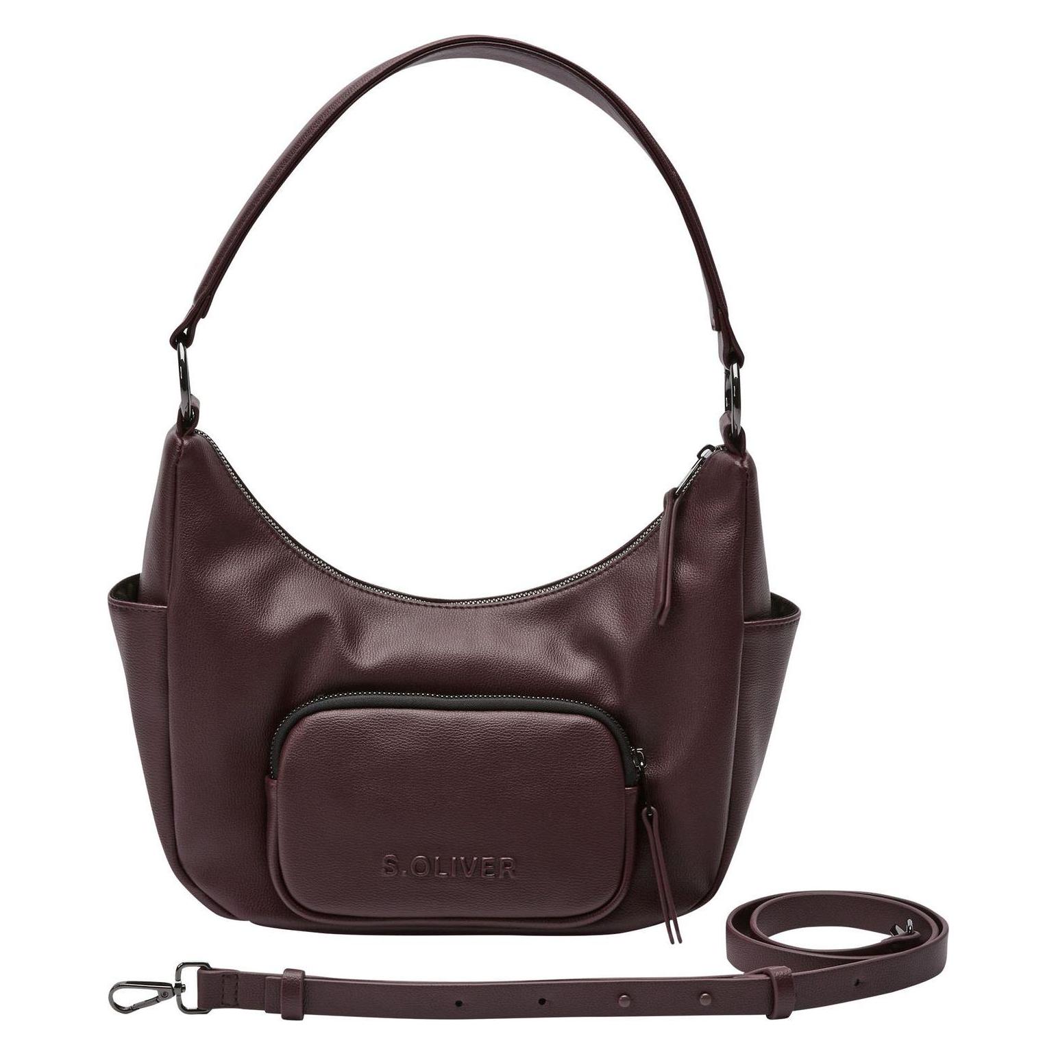S.Oliver, Damen, Handtasche, Shoulder Bag, Violett, Pink