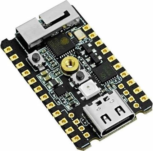 Actual product image M5Stack Developer board M5Stamp C3 Mate with pin headers