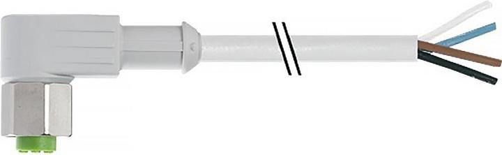 Produktbild RS PRO M12 4P,F,R/A,free end,5M,Hygienic F&B