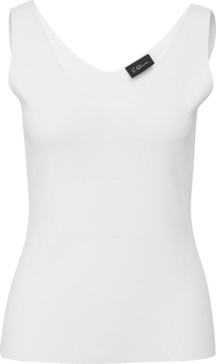 Produktbild s.Oliver Strickpullunder Ärmelloses Feinstrick-Top im Slim Fit (44)