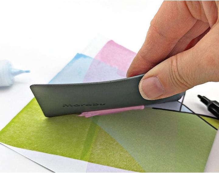 Actual product image Marabu Squeegee Art Acryl Set Pastell (25 ml)