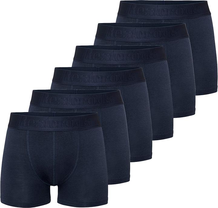 Produktbild Resteröds 6er Pack Bamboo Retro Short / Pant (M, 6er Pack)