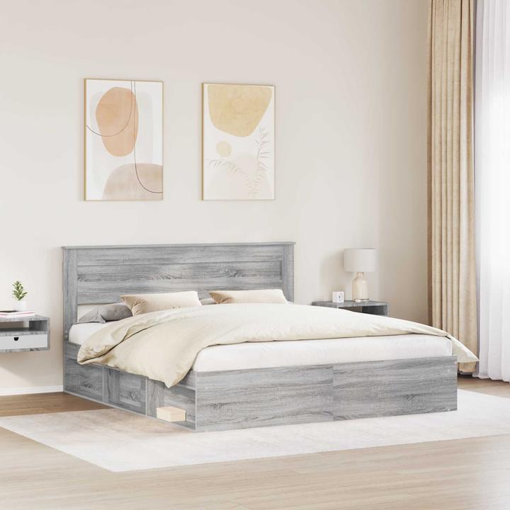 Image du produit vidaXL Moderner Bettrahmen (200 x 200 cm)