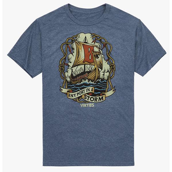 Viktos T-Shirt TEE ANY PORT, atlantic heather (S)
