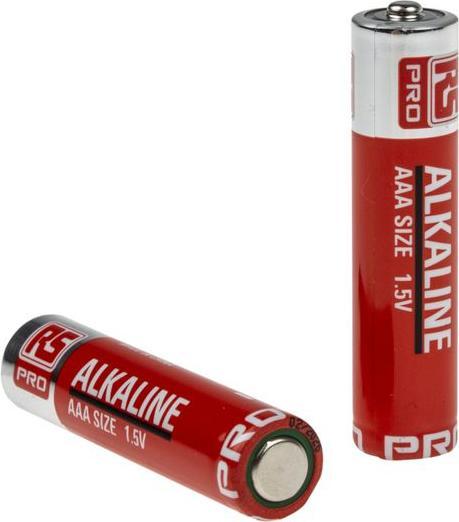 Image du produit RS PRO Pile alcaline 1,5V Micro AAA (1 pcs, AAA, 1250 mAh)